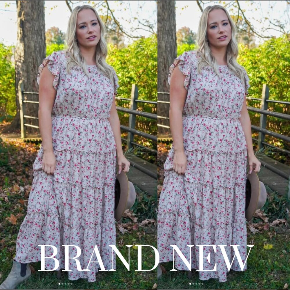 Gorgeous Hailey & Co Tiered Dress | Never Worn | Size 2X & 3X